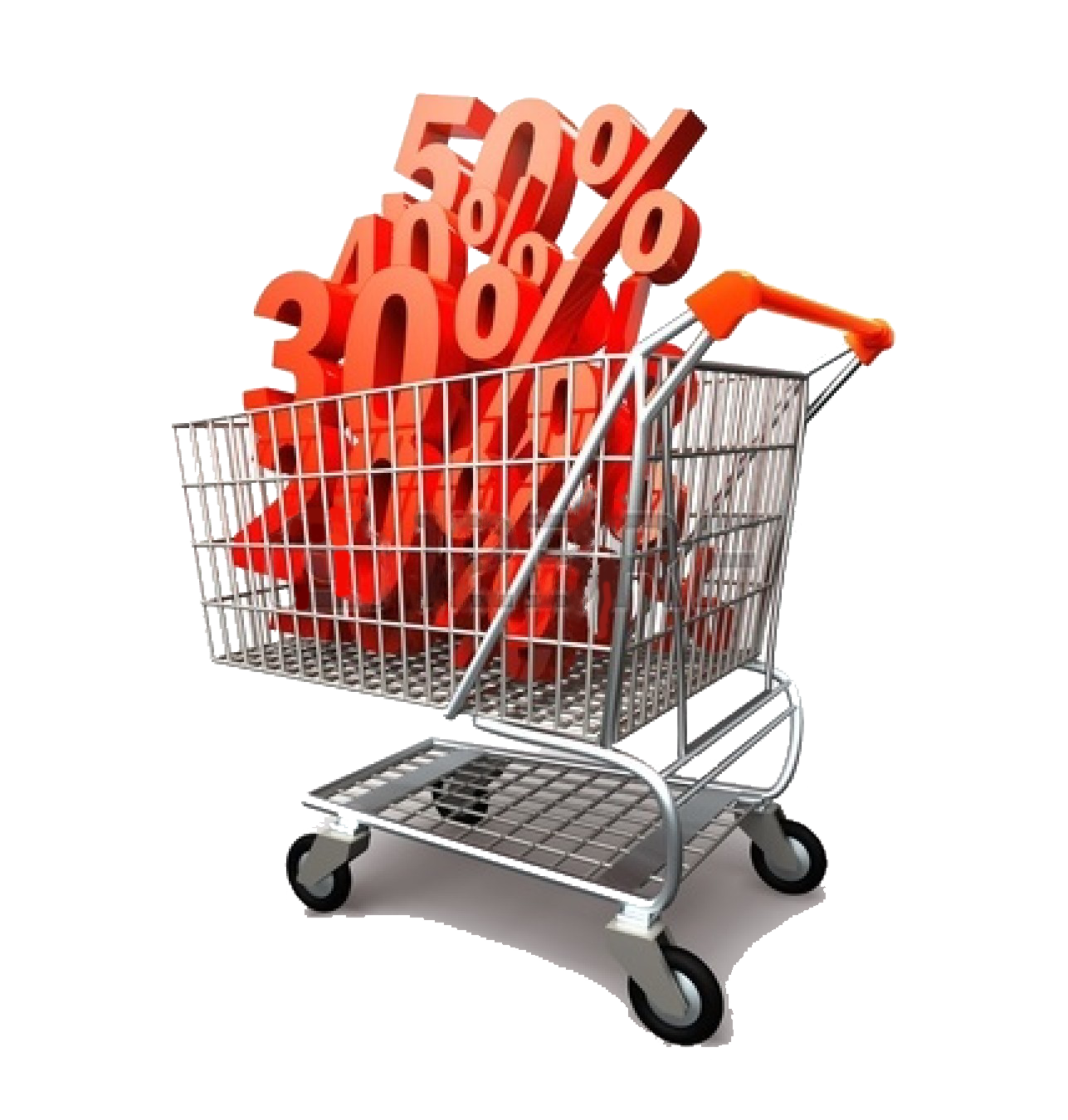 Shop Grocery Shopping Food Sales Cart Discount PNG Image