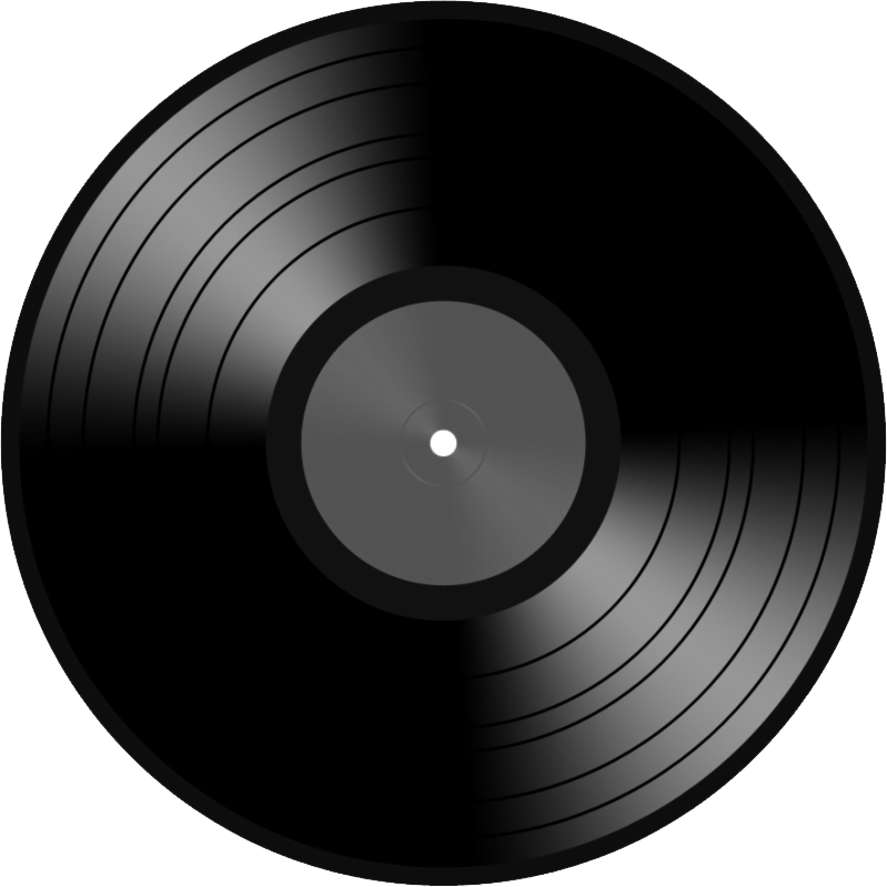 Vinyl record Transparent PNG Image