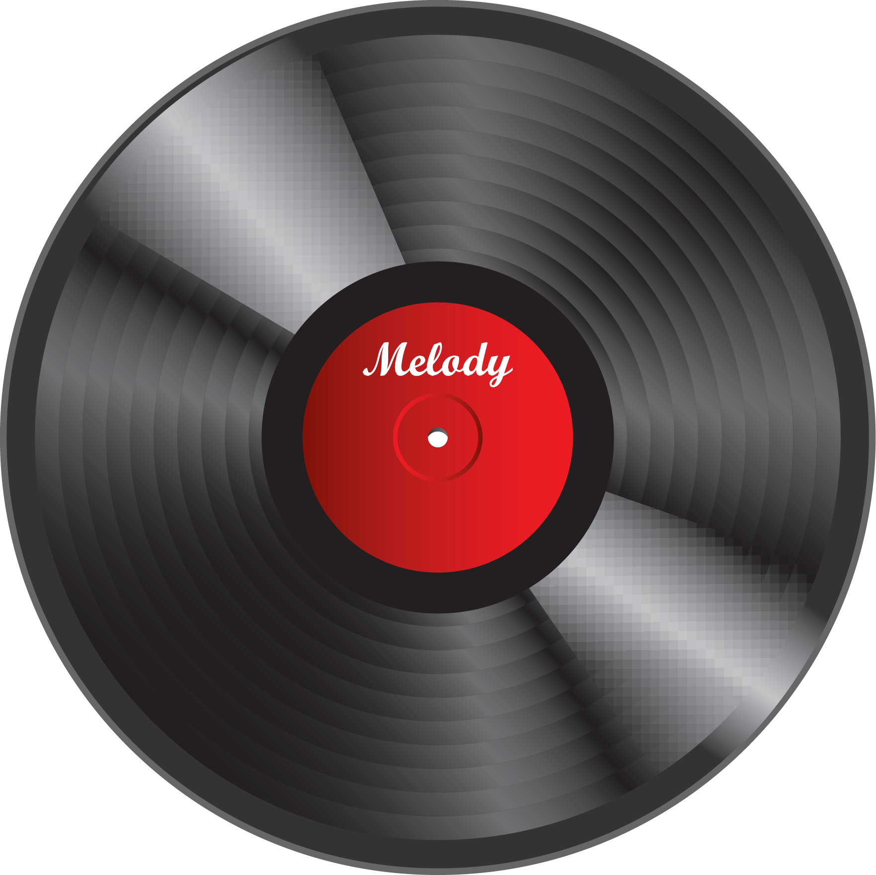 Vinyl record Transparent PNG Image
