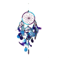 Blue Color Turquoise Violet Dreamcatcher Free Clipart HD PNG Image