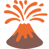 Volcano PNG