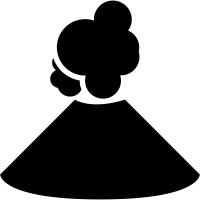 Volcano PNG