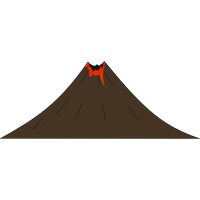 Volcano PNG