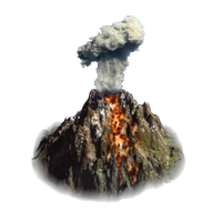 Volcano PNG