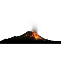 Volcano PNG