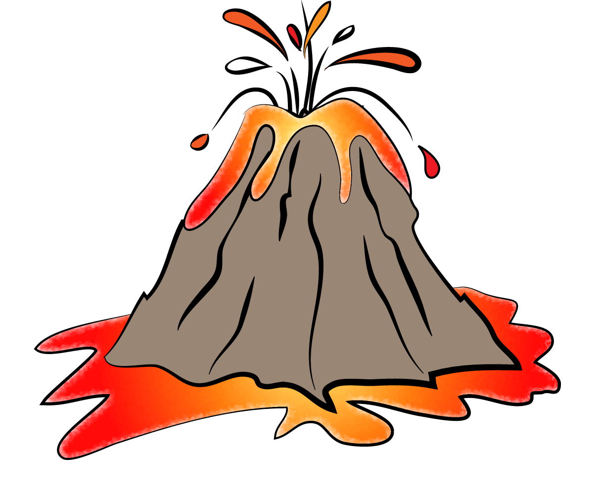 Volcano Transparent PNG Image