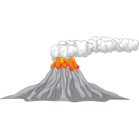 Volcano PNG