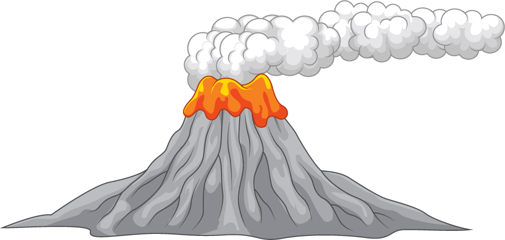 Volcano Transparent PNG Image
