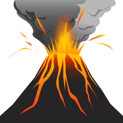 Volcano Transparent PNG Image