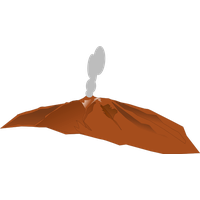 Volcano PNG