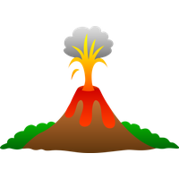 Volcano PNG