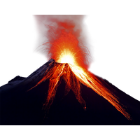 Volcano Transparent PNG Image