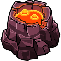 Volcano PNG