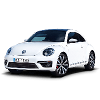 White Volkswagen Beetle Png Car Image PNG