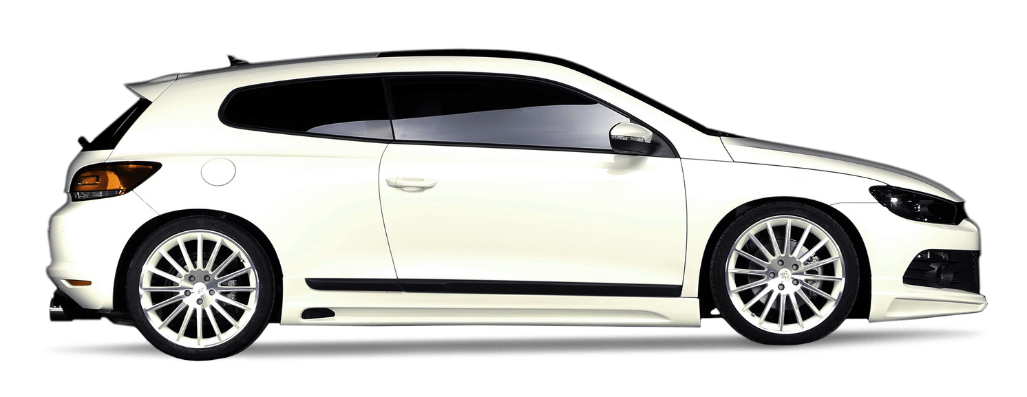 White Volkswagen Scirocco Png Car Image PNG Image