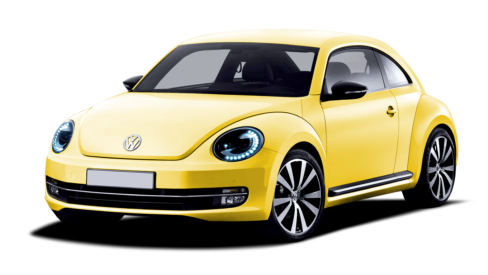 Yellow Volkswagen Beetle Png Car Image PNG Image