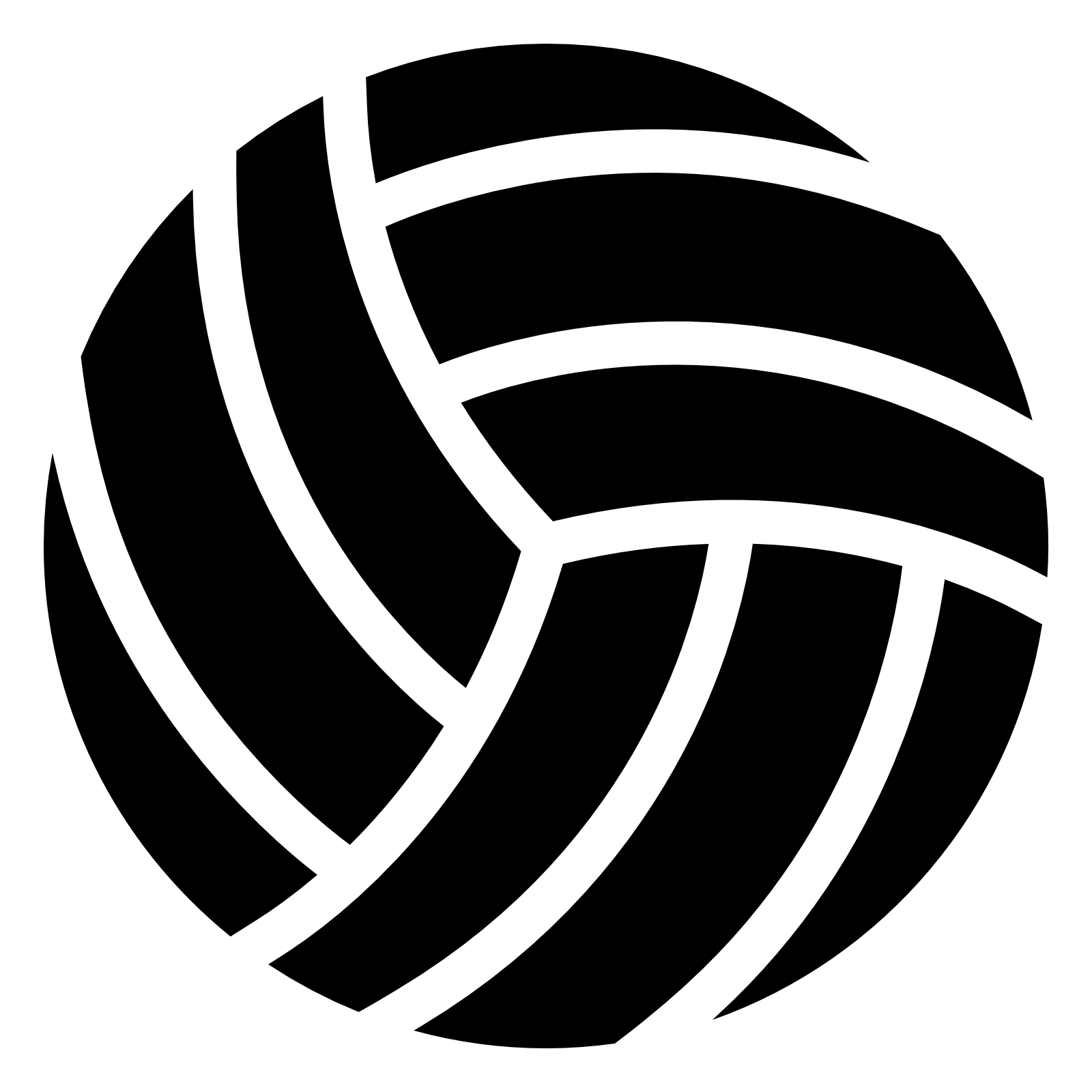volleyball logo