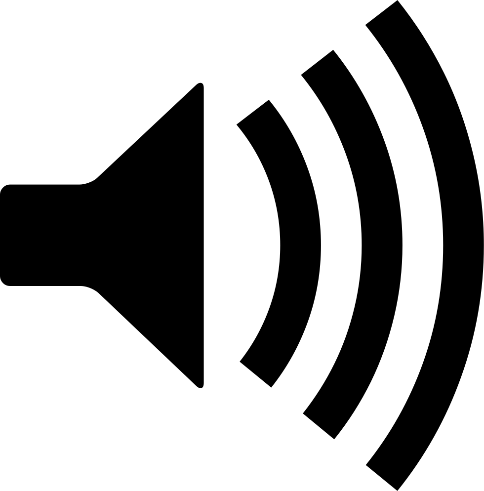 Volume Loudspeaker Download HQ PNG Image