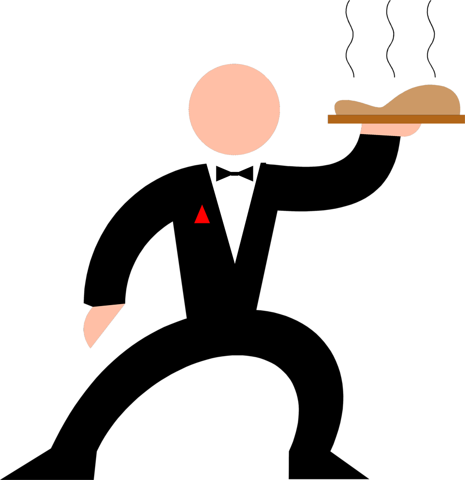 Waiter Transparent PNG Image