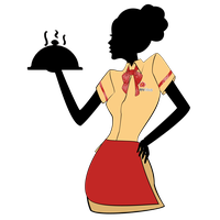 Waitress PNG
