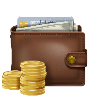 Wallet With Money Png Image Transparent PNG Image