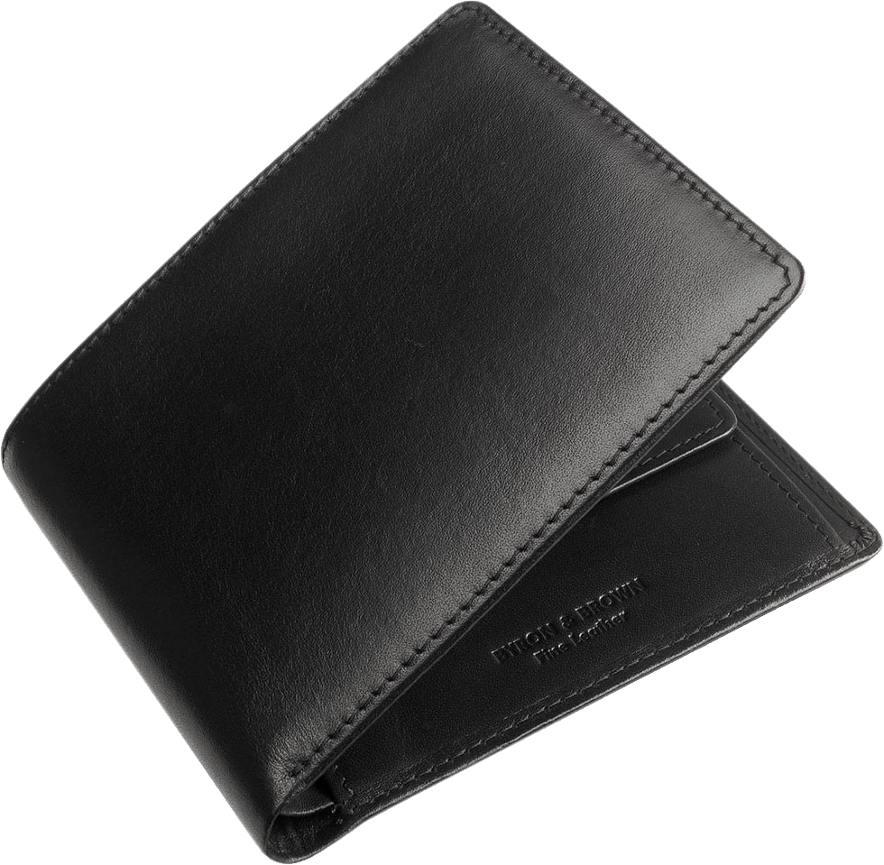 Black wallet Transparent PNG Image
