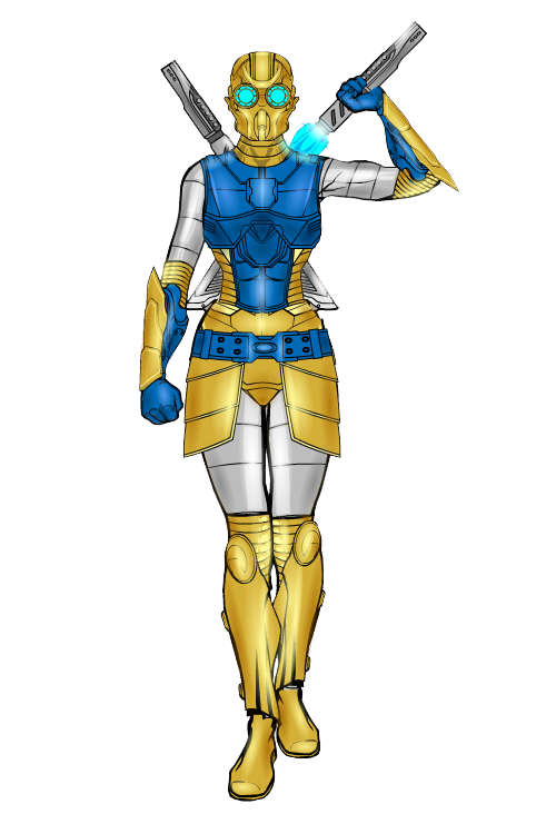 Sci Fi Warrior Photo Transparent PNG Image