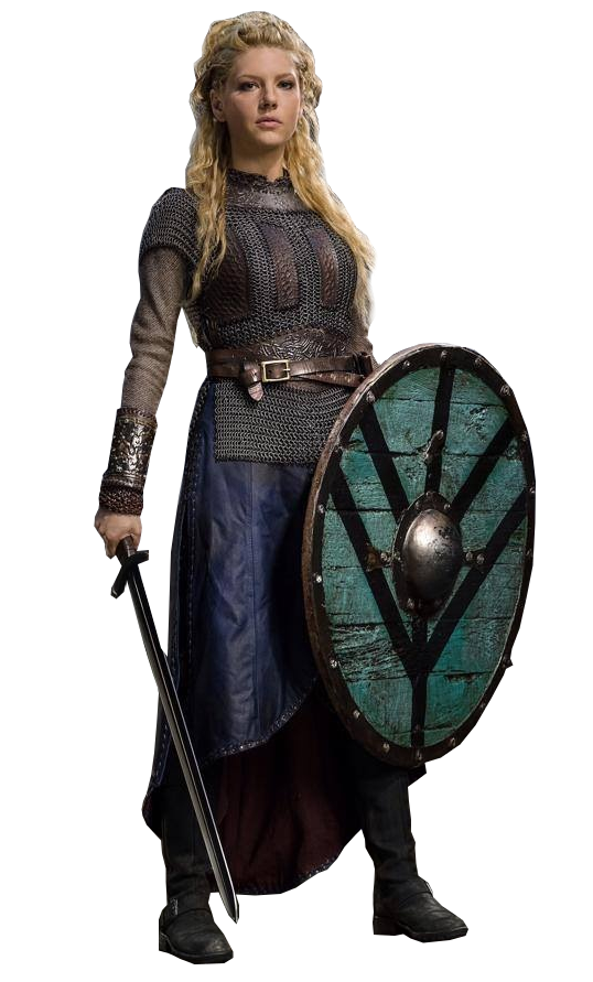 Lagertha Vikings Show Season Television Shield-Maiden Sophie PNG Image