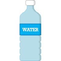 Water bottle modern transparent 12898672 PNG