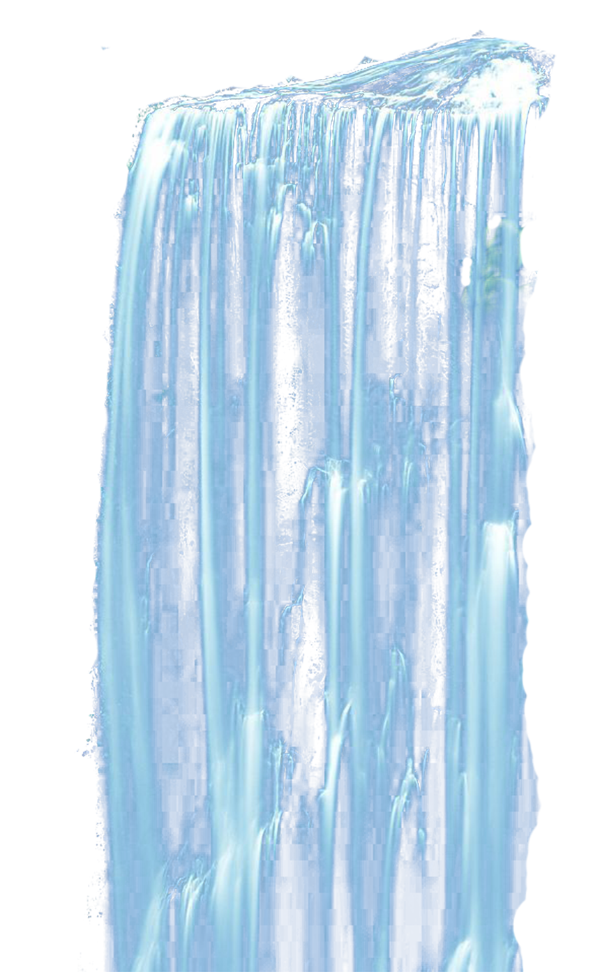 Blue Waterfall Watercourse Free Transparent Image HQ PNG Image
