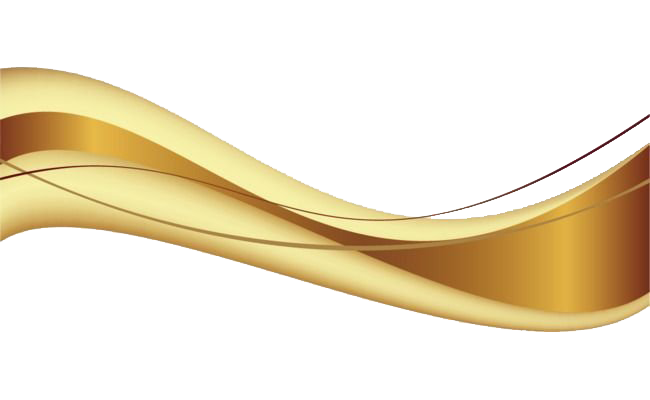 Golden Wave Free Clipart HQ PNG Image