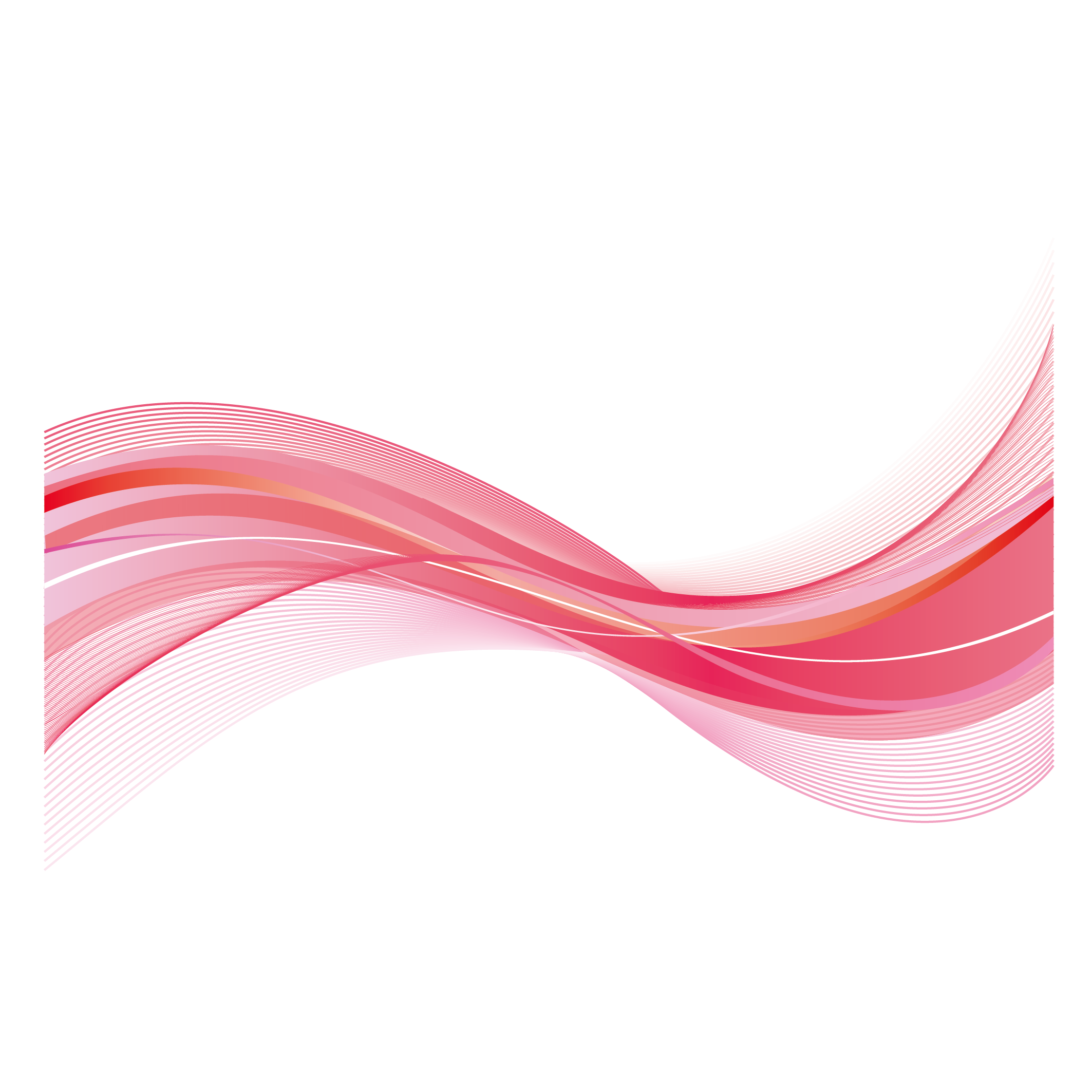 Pink Wave Free Clipart HQ PNG Image