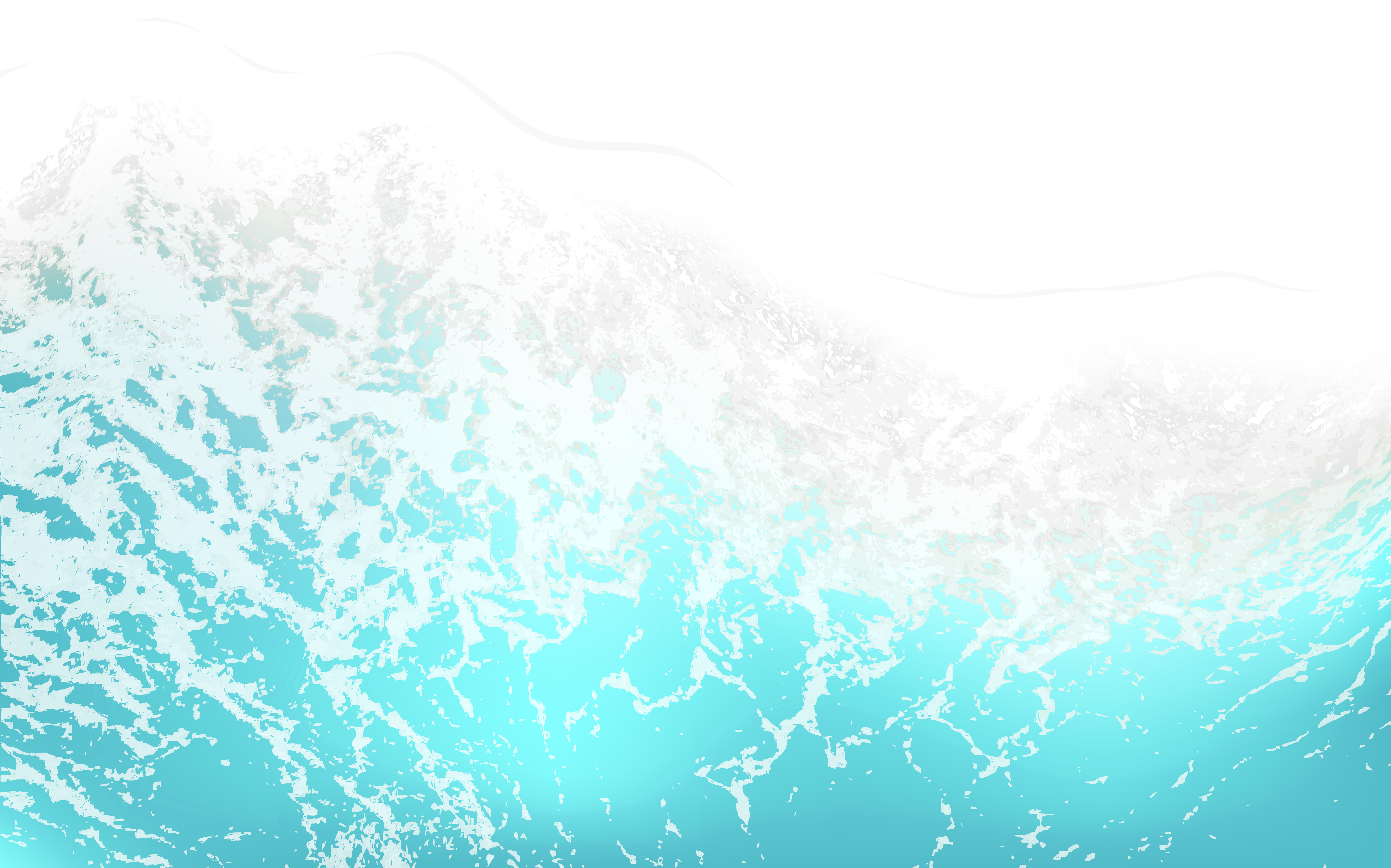 Turquoise Wave PNG Image High Quality PNG Image