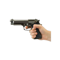 Gun In Hand Photos PNG Image