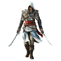 Lance Spear Creed Iv Flag Black Assassin PNG Image