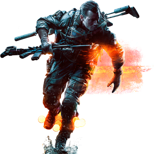 Battlefield Army Company Soldier Bad Play4Free PNG Image