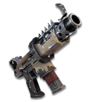 Submachine Weapon Gun Royale Fortnite Battle PNG Image