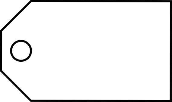 Blank Tag Photo Transparent PNG Image