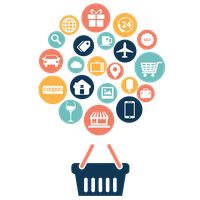 Development Web Material Shopping Internet E-Commerce Vector PNG