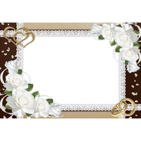 Fancy Wedding Border Png Clipart