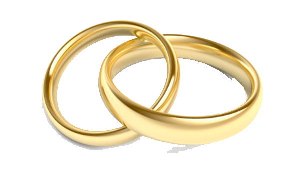 Realistic Wedding Rings - Gold Stock Photo - Illustration of ceremony,  realistic: 32566404