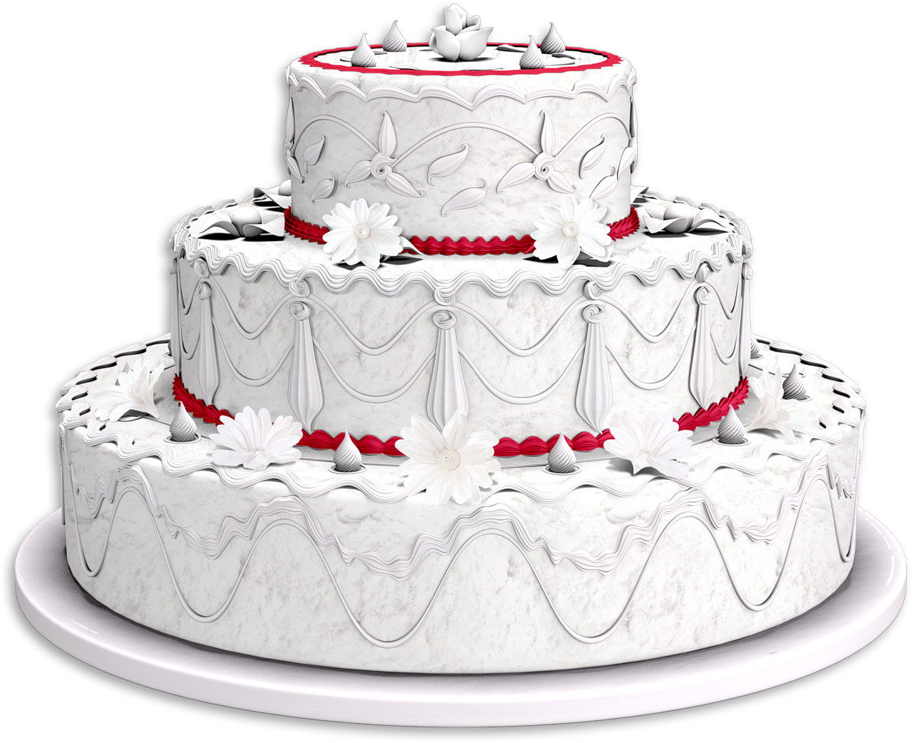 Wedding cake Transparent PNG Image