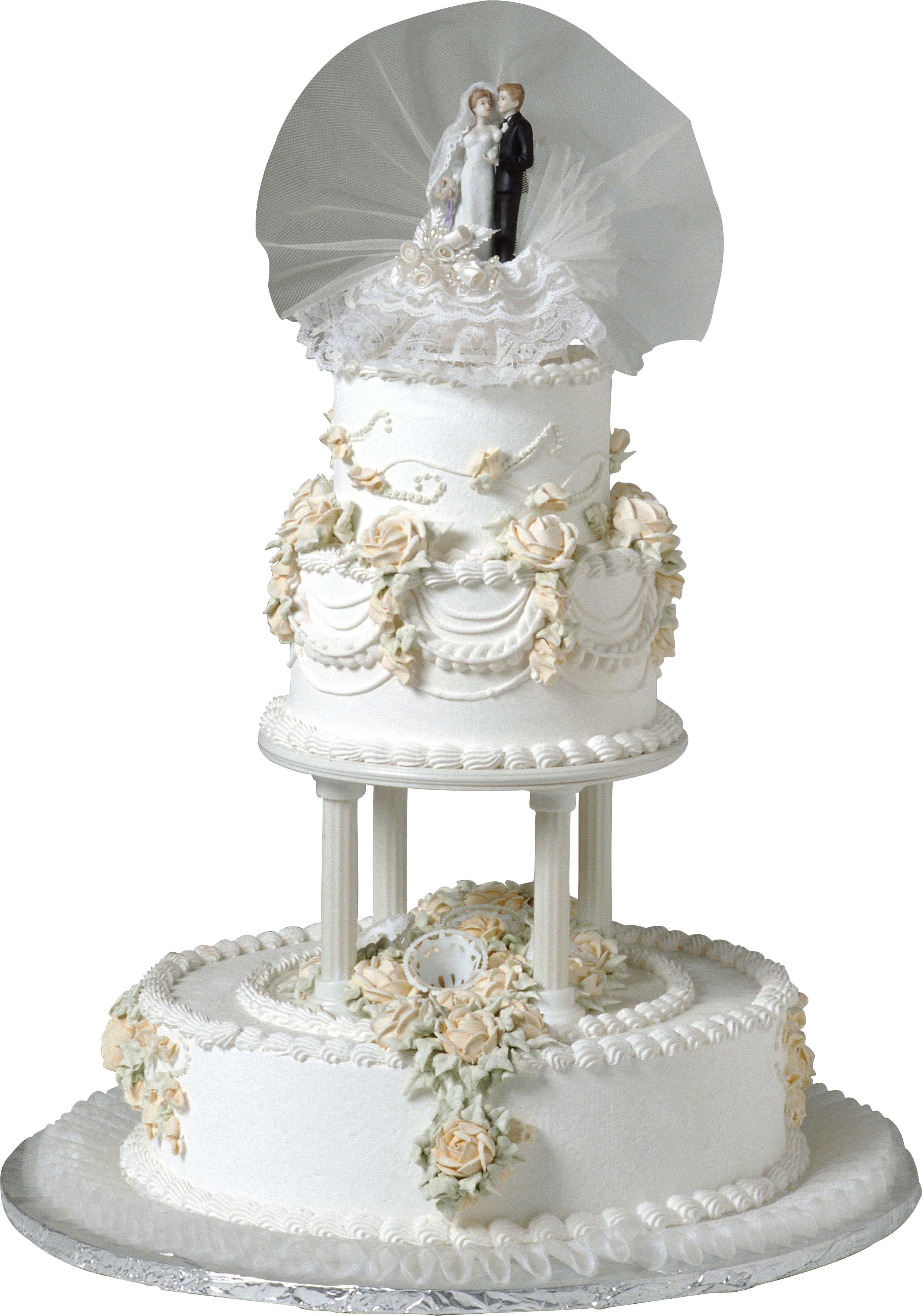 Wedding cake Transparent PNG Image