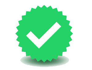 Badge Whatsapp Verified PNG Download Free PNG Image