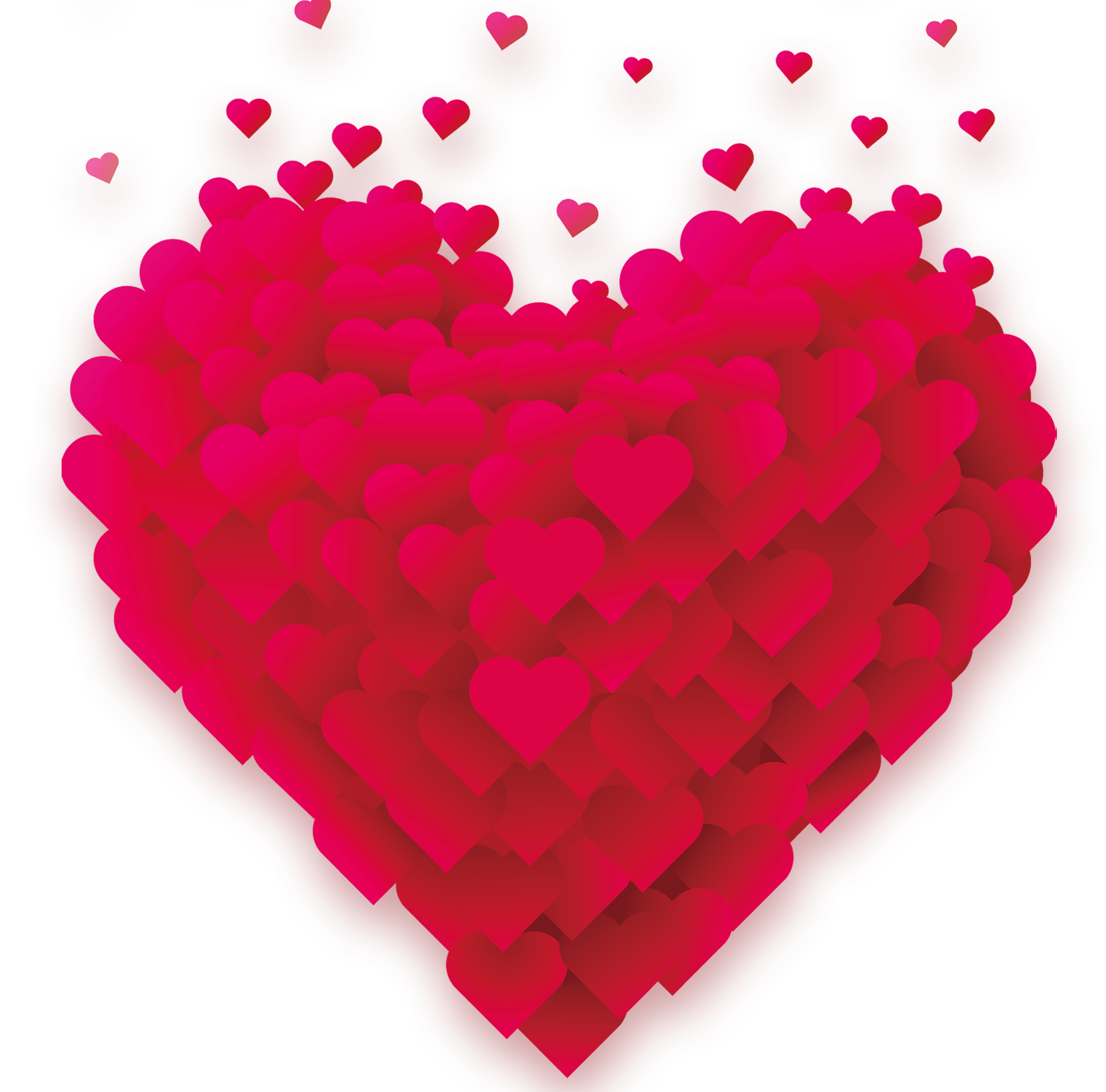 Heart Love Valentines Whatsapp Day Happiness PNG Image