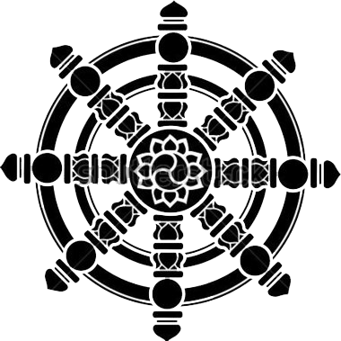 Wheel Of Dharma Png Clipart Transparent PNG Image