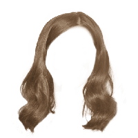 Hair wig PNG