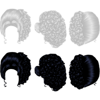 Hair wig PNG