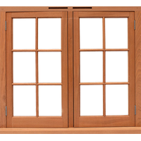 Wood window PNG