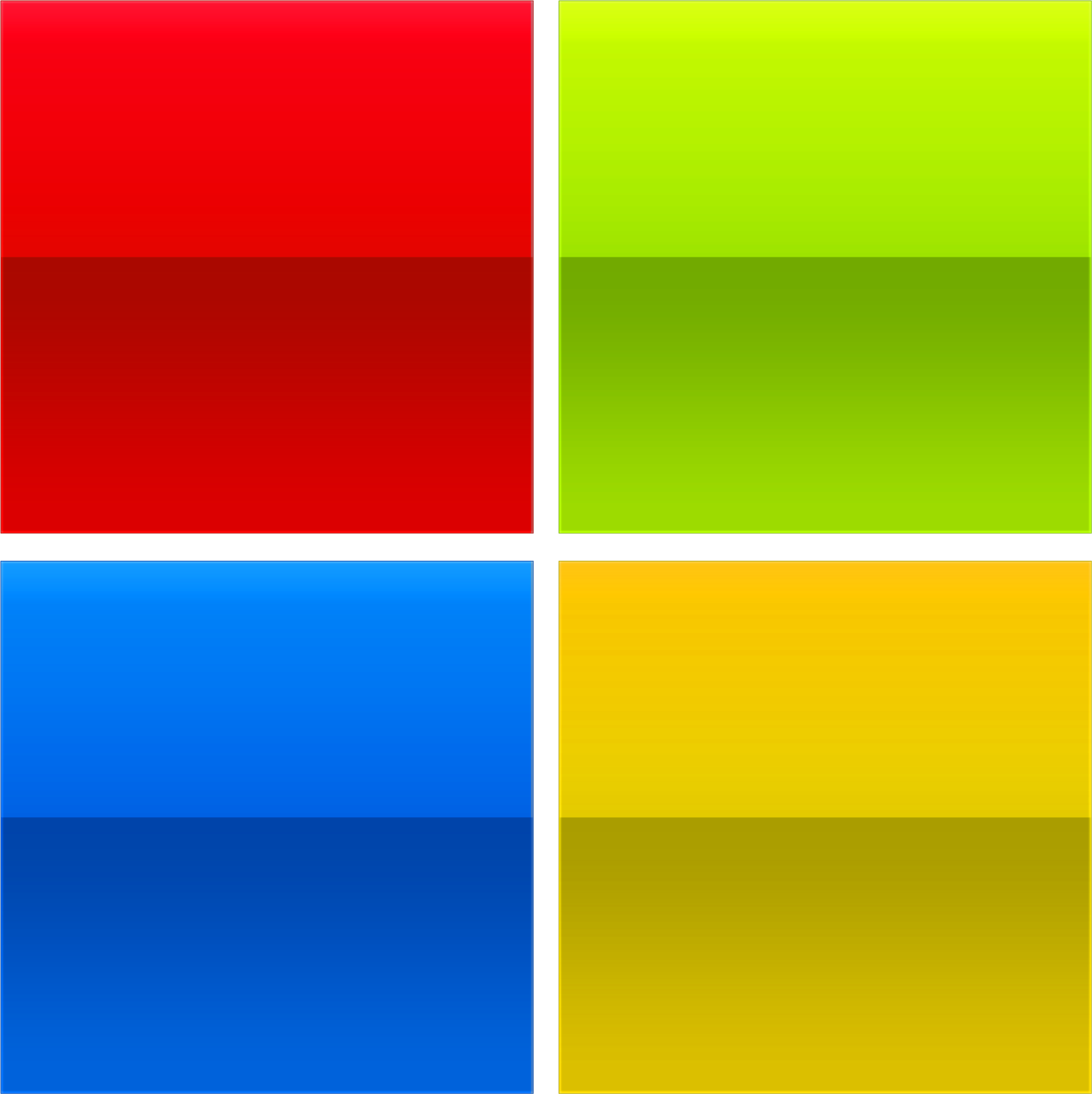 Windows logo Transparent PNG Image